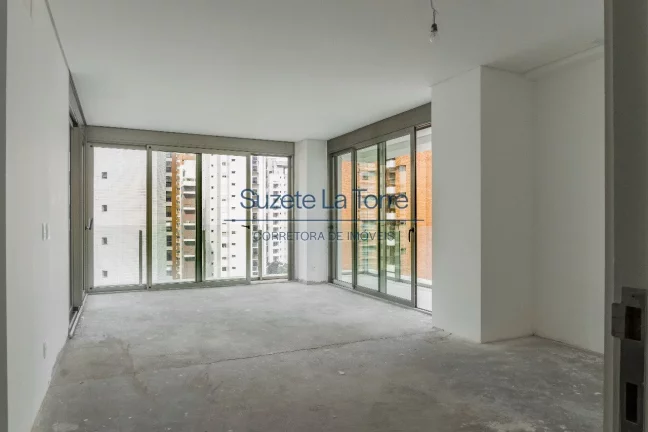 Imagem Arquitetura moderna, projetado por Pablo Slemenson e decoração de Patricia Anastassiadis, o edifí...