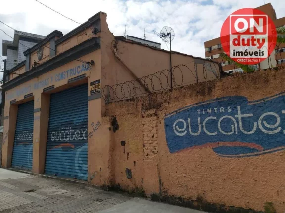 Imagem Terreno para alugar, 536 m² por R$ 15.700,00/mês - Encruzilhada - Santos/SP