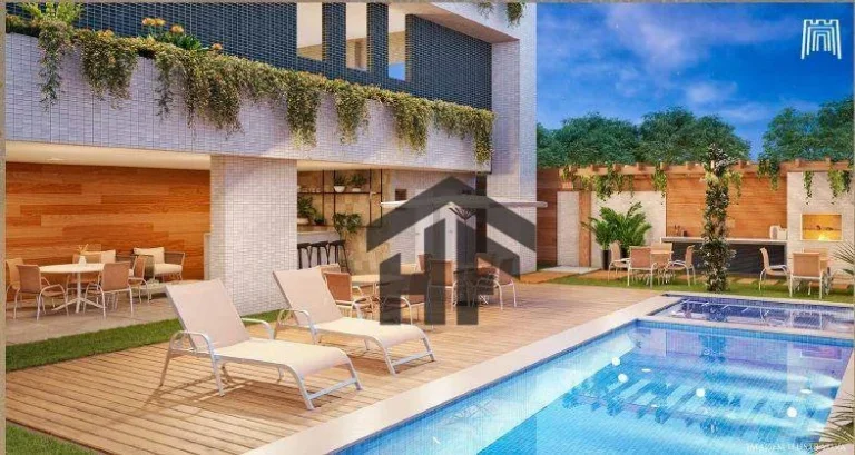 Imagem Apartamento de Lançamento com 2 quartos, localizado em Campo Grande, Recife - Pernambuco