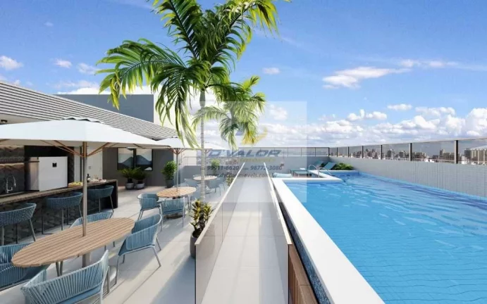 Imagem Vendo apartamentos em construção na praia de Ponta de Campina, com 2 e 3 qts + área de lazer