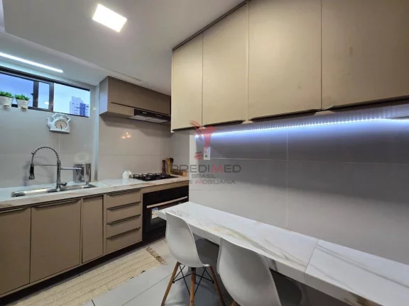 Imagem Apartamento de 3 Quartos, Varanda, móveis projetados,Manaíra João Pessoa/ Paraíba