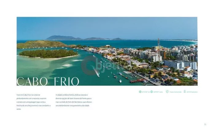 Imagem Lançamento Flag Residence - Frente Mar 1 quarto - Praia do Forte Cabo Frio