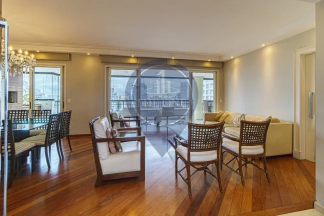 Imagem Apartamento de luxo com 4 quartos e 3 suítes no Sumaré, São Paulo-SP: 214m², 2 salas, 5 banheiros, 4 vagas de garagem!