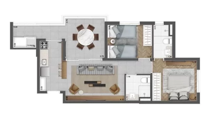 Imagem Apartamento em Brooklin Paulista - São Paulo SP