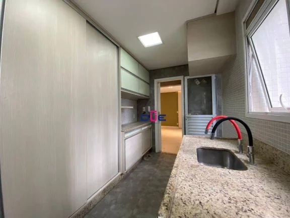 Imagem Apartamento com 3 dormitórios, 132 m² - venda por R$ 1.700.000 ou aluguel por R$ 9.500/mês - Ponta da Praia - Santos/SP