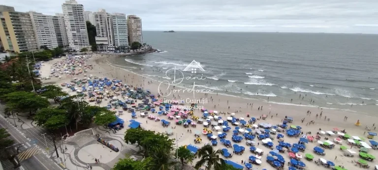 Imagem Imperdível! Apartamento à venda em Guarujá-SP, 4 quartos, 4 suítes, 2 salas, 2 banheiros, 1 vaga de garagem, 200m² na Pitangueiras.