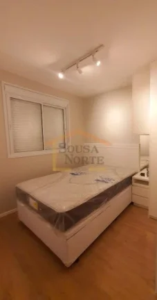 Imagem Apartamento 2 dormitórios, sendo 1 suite, banheiro, sacada envidraçada, totalmente mobiliado e dec...