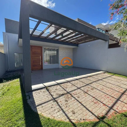 Imagem Casa com 3 dormitórios à venda, 135 m² por R$ 895.000 - Condomínio Trilhas Do Sol - Lagoa Santa/MG