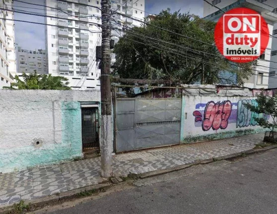 Imagem Terreno à venda, 1000 m² por R$ 7.200.000,00 - José Menino - Santos/SP