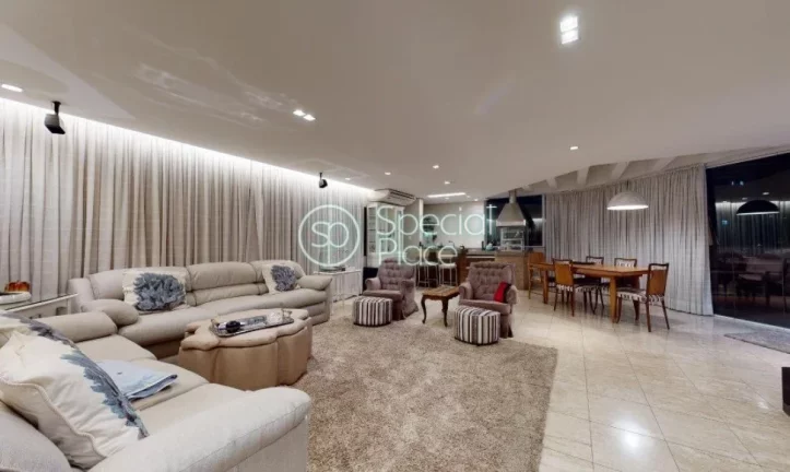 Imagem Linda cobertura duplex com 410m2. No primeiro piso, 2 belas suítes, escritório com banheiro, jardi...