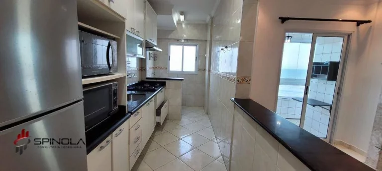 Imagem Apartamento com 2 dormitórios à venda, 69 m² por R$ 545.000,00 - Maracanã - Praia Grande/SP