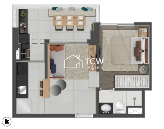 Imagem Apartamento à venda no bairro Pinheiros - São Paulo/SP, Zona Sul