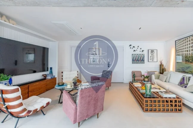 Imagem Apartamento de luxo em Perdizes: 3 quartos, 3 suítes, 2 salas, 4 banheiros, 2 vagas, 174m² - São Paulo-SP.