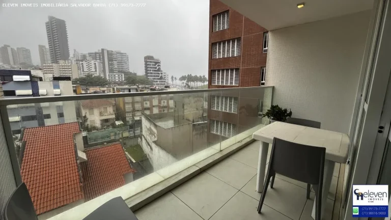 Imagem Apartamento à venda na Barra, Expresso 2222, 1 Quarto, Porteira Fechada, Vista Cristo e Piscina no Roof Top euma vaga