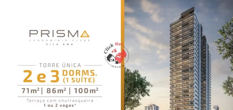 Imagem Lançamento 2 á 3 dorms 1 suite(s),varanda gourmet, 1 ou 2 vaga(s), 72 á 100 m²,- Vila Ema, prox a estação do monotrilho oratorio