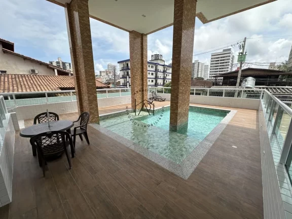 Imagem Apartamento para Venda em Praia Grande, Guilhermina, 2 dormitórios, 1 suíte, 1 banheiro, 1 vaga