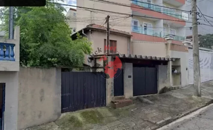 Imagem Casa Térrea Antiga em Terreno de 400m² ,Casa frente 1 dormitório, sala, cozinha e casa fundo 2 dormitórios, bairro Campestre, Santo André