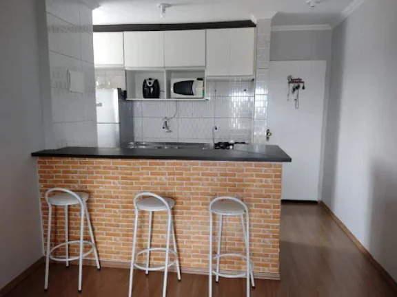 Imagem Apartamento 47m², com 2 dorm. 1 vaga coberta, à venda, por R$ 200.000 - Embu das Artes - Embu das Artes/SP
