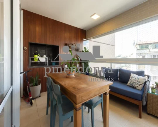 Imagem Apartamento em Perdizes com 4 quartos sendo 3 suI­tes e 4 vagas, 192 m2
