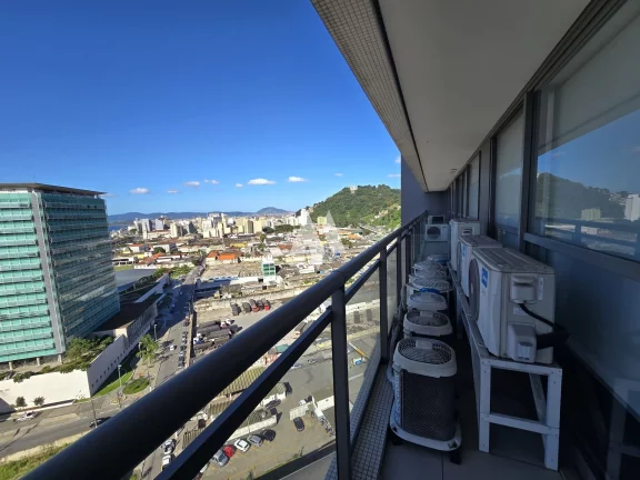 Imagem Sala Comercial Valongo para locação, 4 salas unificadas, 4 vagas