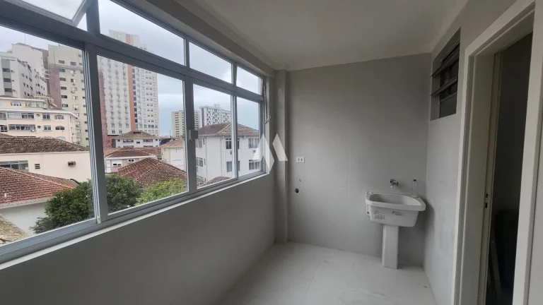 Imagem Apartamento em Ponta da Praia, Totalmente Reformado, 2 dormitórios, , 1 vaga, Santos/SP