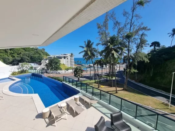 Imagem A 5ª Avenida imóveis selecionou esse belíssimo 4 suítes com 224m2, localizado no melhor ponto de Ondina: O MAISON COLINE DU CHAT. Vista mar Frontal