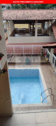 Imagem Casa em Condomínio de Luxo em São Gonçalo-RJ, Zé Garoto: 3 quartos, 1 suíte, 2 salas, 2 banheiros, 2 vagas, 317m²!