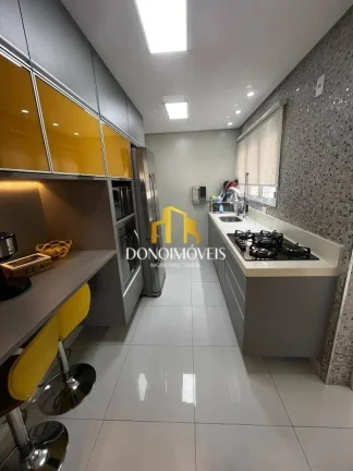 Imagem Apto venda 3 dorm, vista piscina, andar alto, 123m Cond Domo Life SBC SP