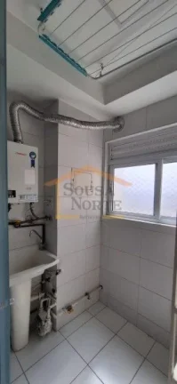 Imagem Apartamento com 62m², sala para dois ambientes integrada à varanda. Originalmente com 3 dormitóri...