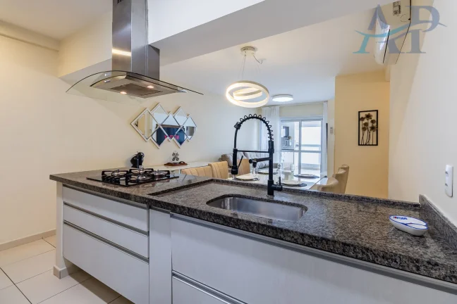 Imagem Apartamento no Boqueirão em Praia Grande Frente Mar