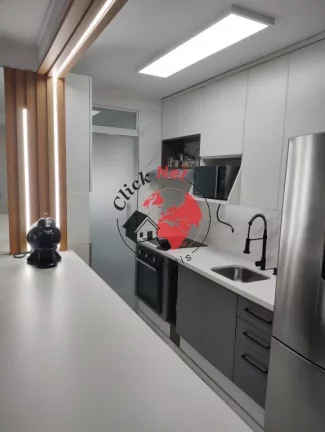Imagem Ótimo Apartamento com Vista Privilegiada no Bairro Campestre – Santo André
