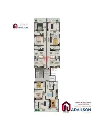 Imagem La Luna Residence no Bairro Flor de Nápoles em São José/SC Próximo ao Continente Shopping
