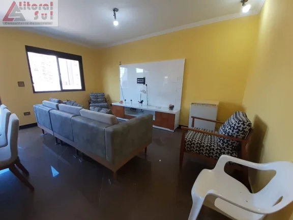 Imagem Cobertura Duplex na Guilhermina, Praia Grande-SP: 4 quartos, 2 suítes, 2 salas, 3 banheiros, 2 vagas, 258m². Aproveite!