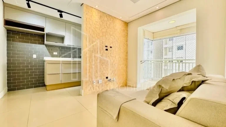 Imagem Apartamento Barra Funda - 58M², 2 Dorms, 1 Suíte, 1 Vaga Determinada, Mobiliado, Academia, Piscina.