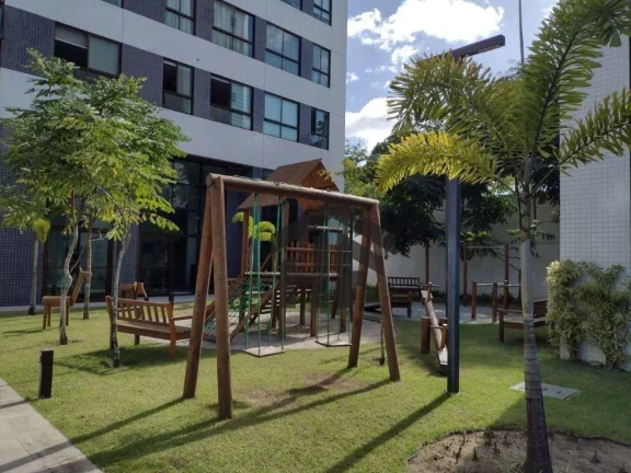 Imagem Flat mobiliado de 33m² para alugar, com 01 quarto, localizado no Parnamirim, Recife - Pernambuco.