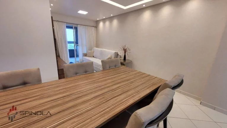 Imagem Apartamento com 2 dormitórios à venda, 83 m² por R$ 595.000,00 - Ocian - Praia Grande/SP