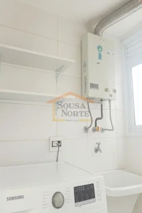 Imagem Apartamento 2 dormitórios, sendo 1 suíte, sala 2 ambientes, sacada ampla fechada com proteção, c...