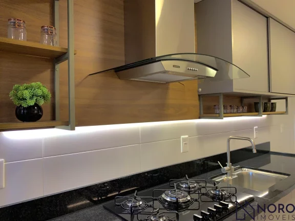 Imagem Nossa Senhora de Lourdes, Apartamento DECORADO COM 3 dormitórios, 2 garagens,