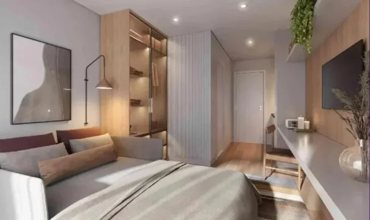 Imagem Apartamento para Venda em São Paulo, Pinheiros, 1 dormitório, 2 banheiros