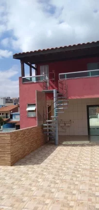 Imagem Cobertura com 2 dormitórios à venda, 196 m² por R$ 421.000,00 - Jardim Nice - Santo André/SP