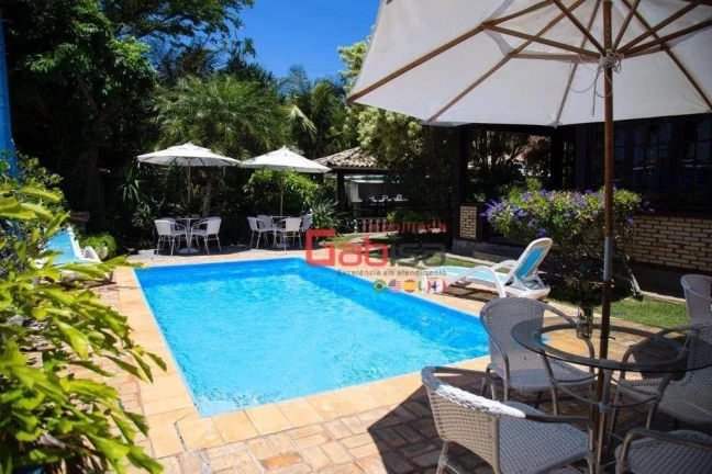 Imagem Pousada com 22 dormitórios à venda, 1350 m² por R$ 5.900.000 - Geribá - Armação dos Búzios/RJ
