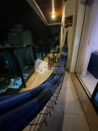 Imagem Apartamento para locação, Pitangueiras, Guarujá, 85m² com 2 dorm, 2 banheiros, 2 vgs com lazer, Camareira Diária, Mobiliado. Sinta a Brisa do Mar!