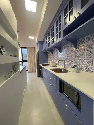 Imagem Apartamento a 250m do mar com 2 dormitórios sendo 2 suítes e 2 vagas de garagem em Bombinhas/SC