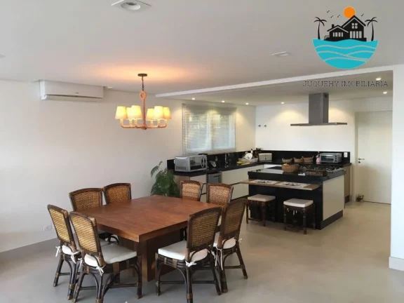 Imagem Casa Pé na Areia Juquehy Venda, Aluguel de temporada Max 8 pessoas, 4 suítes, piscina e gourmet priv,, 350m² de área construída | Juquehy Imobiliária