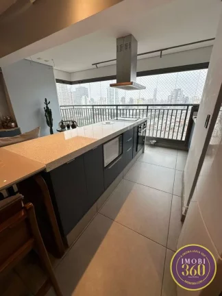 Imagem Apartamento a venda no Tatuapé 2 dormitórios Varanda Gourmet 2 Vagas