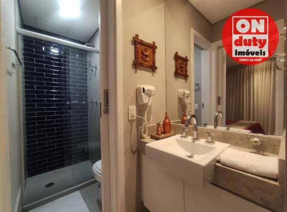 Imagem Apartamento com 1 dormitório à venda, 45 m² por R$ 740.000,00 - Gonzaga - Santos/SP