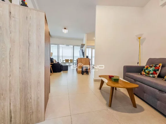 Imagem Apartamento Pé na Areia para Locação temporada na Riviera de São Lourenço, atende até 4 pessoas