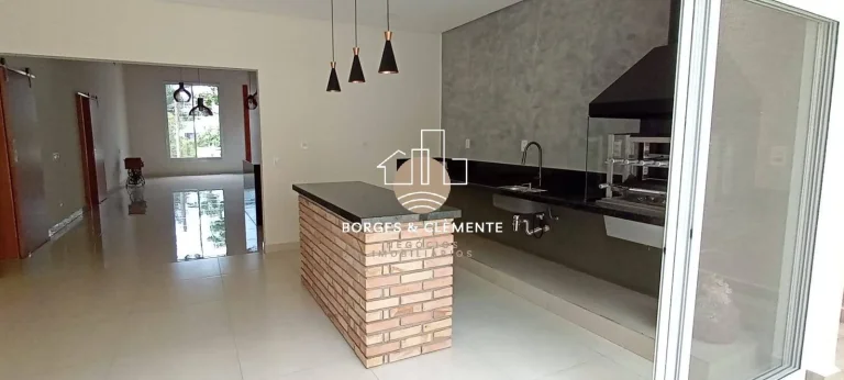Imagem CASA TÉRREA 3 SUITES ALTO PADRÃO À VENDA - CONDOMÍNIO RESIDENCIAL REFÚGIO
