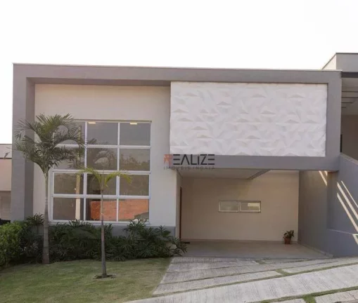 Imagem Casa com quintal e 3 dormitórios à venda, 170 m² por R$ 1.290.000 - Condomínio Residencial Viena - Indaiatuba/SP