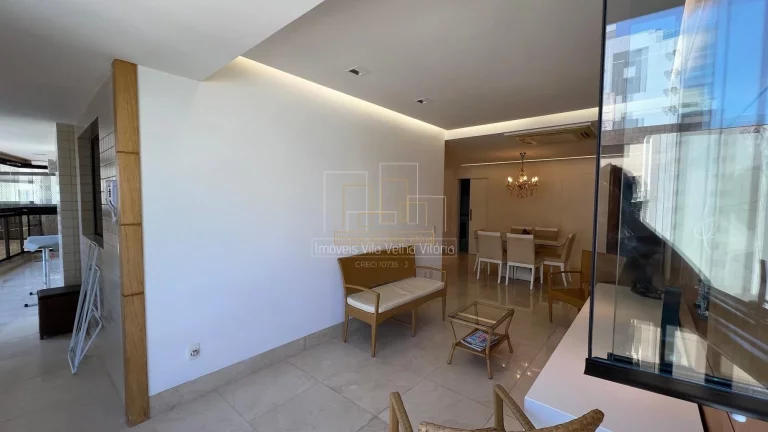 Imagem Apartamento de 140 m² com 3 quartos mais closet, varandão integrado, cozinha gra